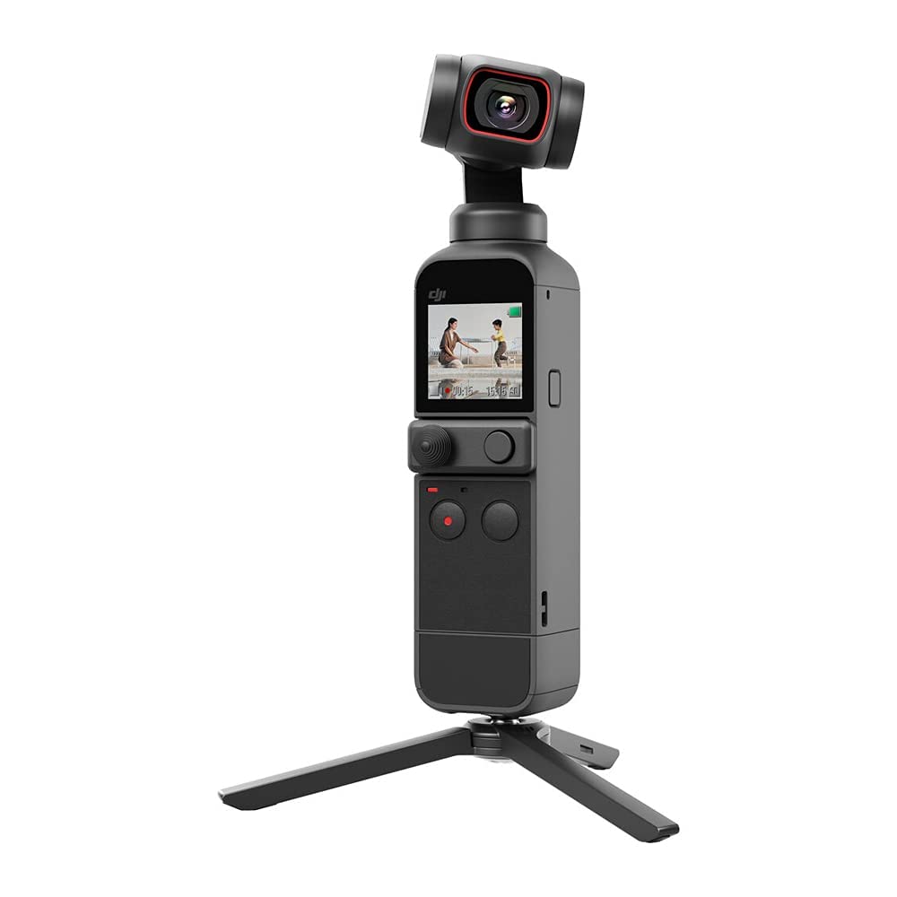 DJI Pocket 2 Creator Combo - 3 Axis Gimbal Stabilizer with 4K Camera, 1/1.7” CMOS, 64MP Photo, Pocke…See more DJI Pocket 2 Creator Combo - 3 Axis