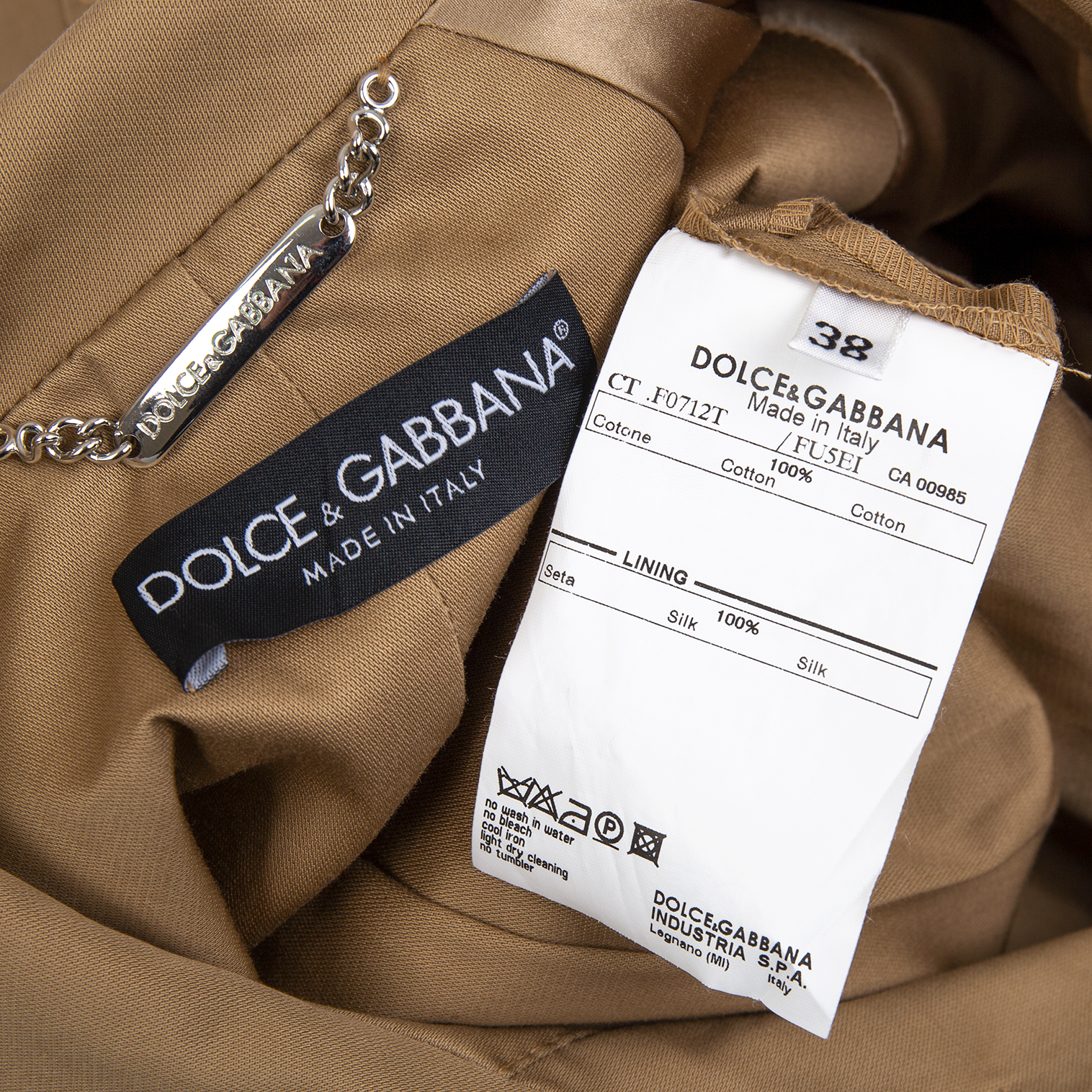 ドルチェ&ガッバーナDOLCE&GABBANA コットンレイヤーカラー半袖ハーフ