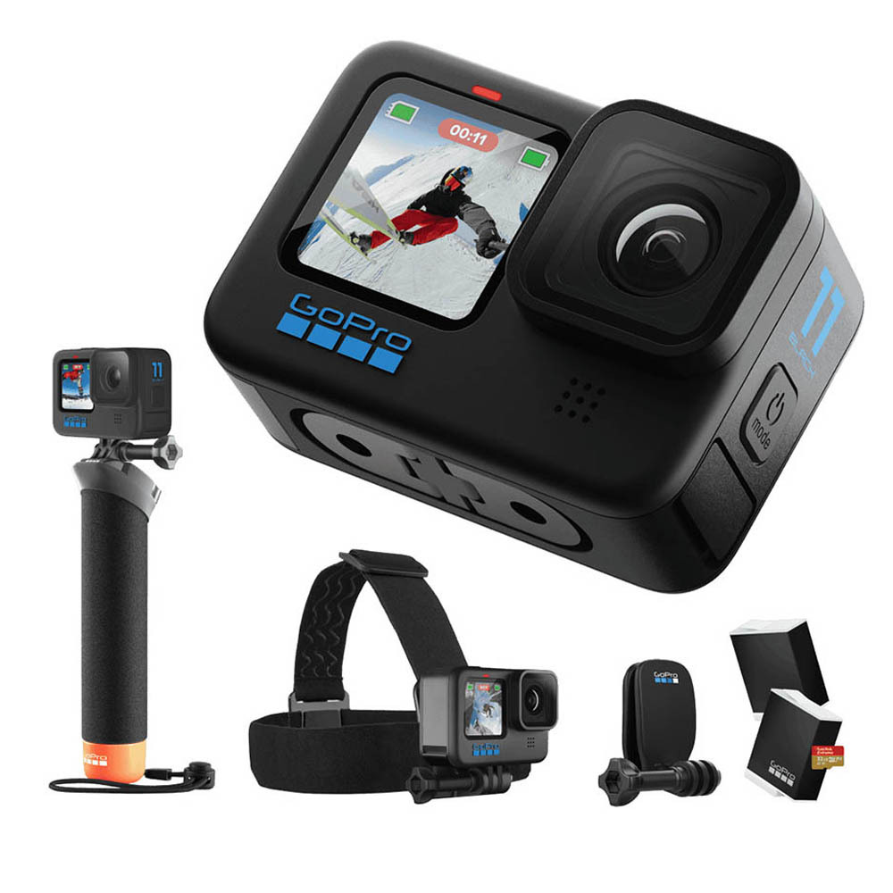 Buy GoPro Hero 11 Action Camera Black with Bundle at Reliance Digital