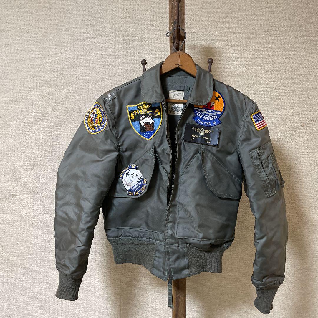 新素材新作 【ソウタロス】実物 美品CWU-36P MA-1 ミリタリー 軍物 A-2